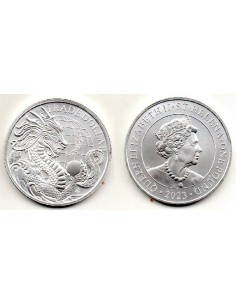 2023 Santa Helena 1 Libra Dolar Dragon Trade