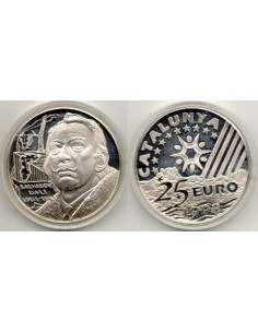 1998 Medalla 25 EU Catalunya Salvador Dali