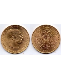 1915 Moneda Conmemorativa, 100 Coronas Austria