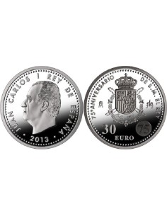 2013 - ESPAÑA - 30 EUROS DE PLATA JUAN CARLOS I