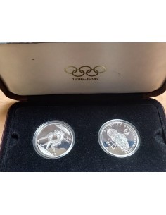1996 Grecia set monedas Olimpiadas 1996,