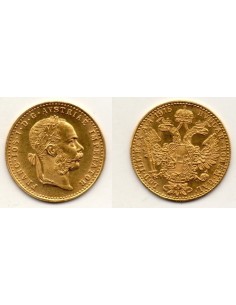 Moneda 1 Ducado Oro Austria 1915