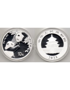 2023 China - 10 yuans de plata - Panda