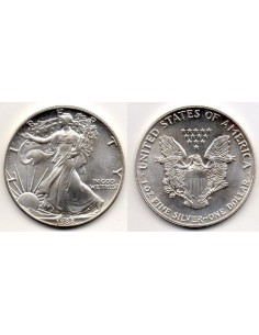1988 EEUU 1 Dollar de Plata - 1 onza Liberty