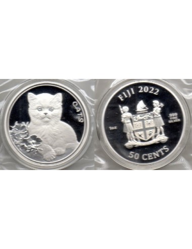 2022 Fiji 50 cents, Gato