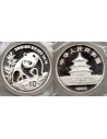 1990 China - 10 yuans de plata - Panda