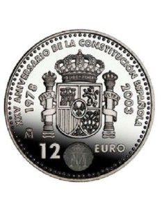 2003 - ESPAÑA - 12 EUROS DE PLATA JUAN CARLOS I