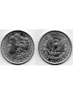 1881 O EEUU 1 Dólar Morgan - Plata