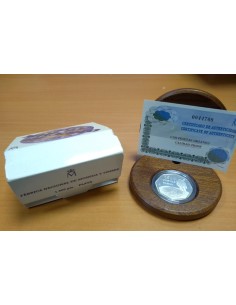 1999 - ESPAÑA - 1500 PESETAS DE PLATA JUAN CARLOS I MILENIO