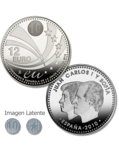 2010 - ESPAÑA - 12 EUROS DE PLATA JUAN CARLOS I