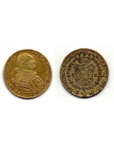 1789 Carlos IIII - 2 Escudos Madrid MF