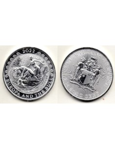 2022 Malta 1 Oz. PLATA Europa y Bull