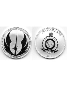 2023 Niue Moneda 1 onza star wars - Escudo Orden Jedi
