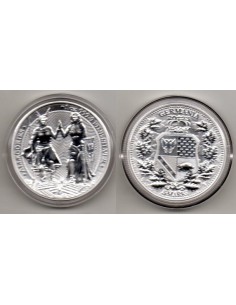 2023 ALEMANIA - 5 Marks 1 Onza de Plata, Alegorias