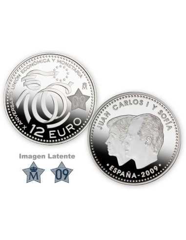 2009 - ESPAÑA - 12 EUROS DE PLATA JUAN CARLOS I