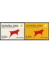 Año 2002 - 3865/66 España 2002. Presencia de la Unión Europea