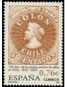 Año 2003 - 3997 150 Aniv. de la primera emisión de sellos de Chile