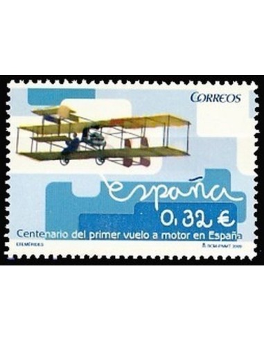 Año 2009 -4503 Cent. del primer vuelo a motor en España