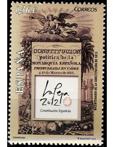 Año 2012 - 4708 Bicentenario de la Constitución 1812