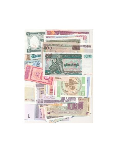 Mundial - Paqueteria - SC - 25 billetes diferentes