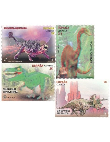 Año 2015 - 4966/69 Dinosaurios