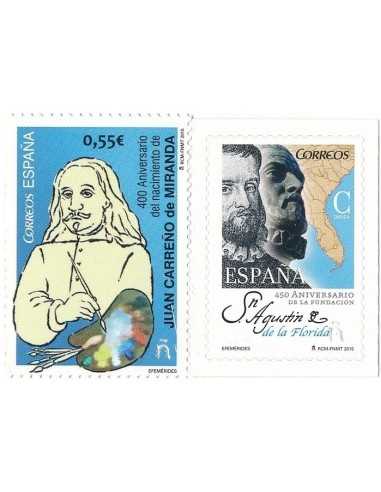 Año 2015 - 4991/92 Efemérides.S. Agustín de la Florida, Juan Carreño de Miranda