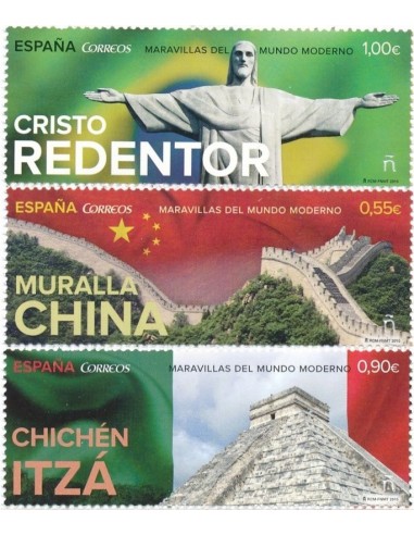 Año 2015 - 4995 Maravillas del Mundo Moderno / Brasil-Mexico-China
