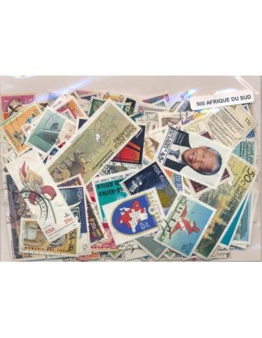 De 200 a 500 sellos diferentes de Africa Sur