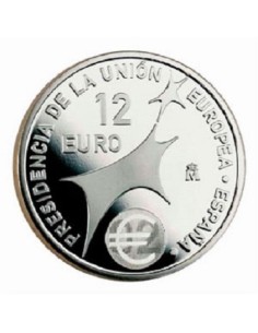 2002 - ESPAÑA - 12 EUROS DE PLATA JUAN CARLOS I