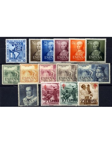 España año de sellos 1951