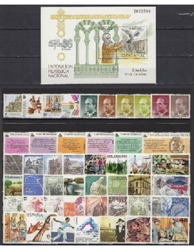 España año de sellos 1986
