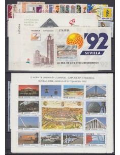 España año de sellos 1992