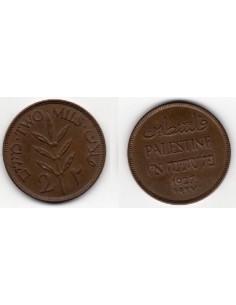 1927 Palestina - 2 Mils