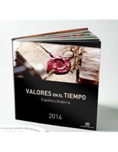 Libro de sellos España y Andorra 2016