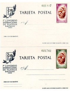 Tarjeta Postal 88/89 CIF nuevas