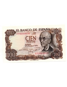 1970 Billete 100 pesetas España - Falla SC