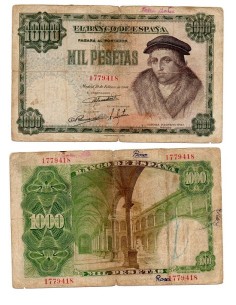 1946 Billete 1000 pesetas España - JOANNES LUDOVICUS VIVES