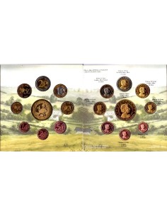 2006 Reino Unido Euro coleccion Monedas Prototipo