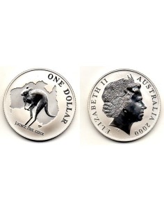 2000 Australia Canguro 1 onza plata