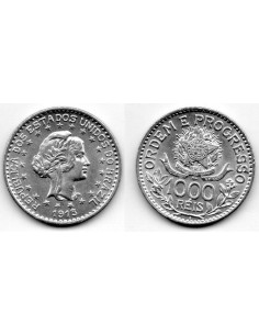 1913 Brasil - 1000 reis plata
