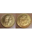 1881 25 Pesetas Oro Alfonso XII