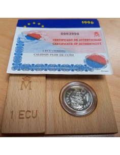 1996 - 1 - ECU de plata - Timón