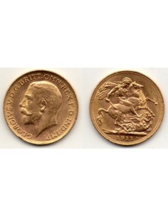 1911 Reino Unido, Soberano oro/ Georgivs V