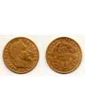 1865A Francia 10 Francos de oro - Napoleón III