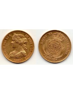 1862 Isabell II - 100 reales Madrid