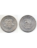 1960 MEXICO - 10 Pesos plata Hidalgo y Madero