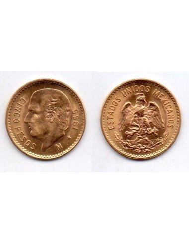 1955 Mexico 5 pesos - Moneda Conmemorativa