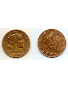 1913 Francia 20 Francos de oro - Marianne