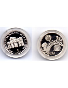 1992- 1 - ECU de plata - PUERTA DE ALCALA