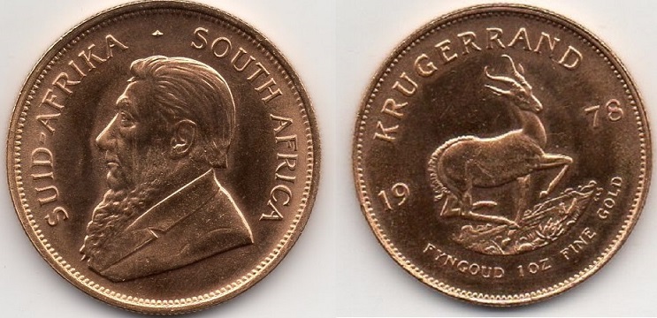 onza de oro krugerrand